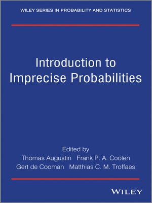 cover image of Introduction to Imprecise Probabilities